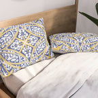 Tile wild leaves starry BY Pillow Sham Gallery Image 2