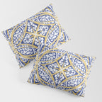 Tile wild leaves starry BY Pillow Sham Gallery Image 3