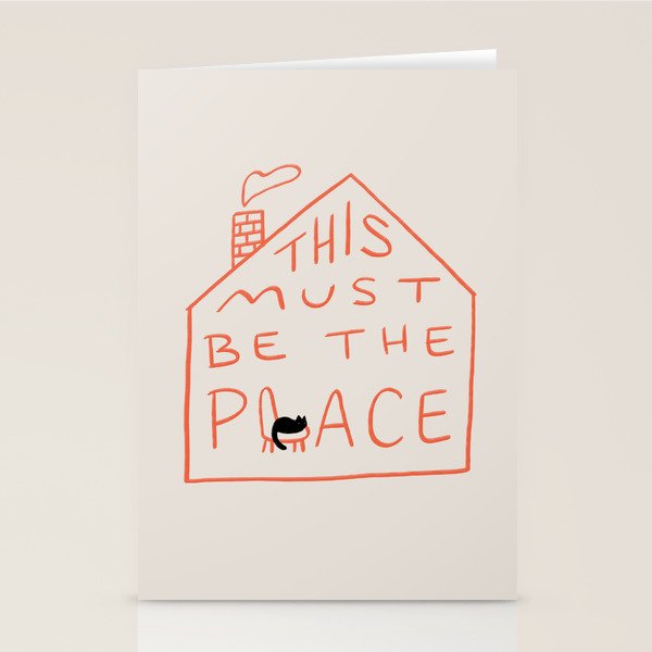 This Must be the Place Stationery Card Gallery Image 2