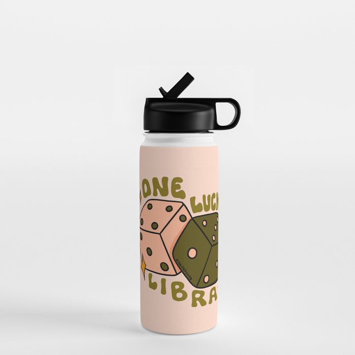 One Lucky Libra Water Bottle Gallery Image 1