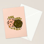 One Lucky Libra Stationery Card Gallery Image 2