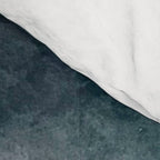 Lakeside: a minimal, abstract, watercolor and ink piece in shades of blue and green Comforter Gallery Image 4
