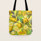 Cyber Lime Summer Tote Bag Gallery Image 1