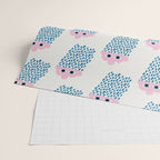 Pink Rain Pattern Wrapping Paper Gallery Image 2
