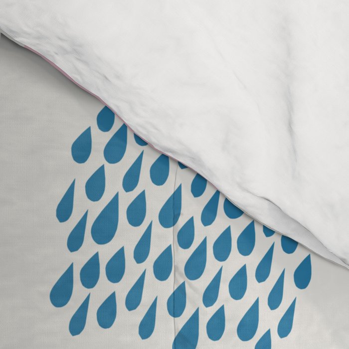 Pink Rain Pattern Comforter Gallery Image 4