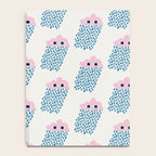 Pink Rain Pattern Notebook Gallery Image 4