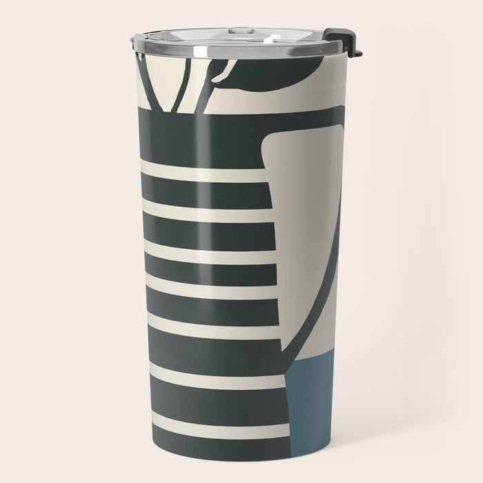 Teapot Garden 1 Travel Mug Gallery Image 2