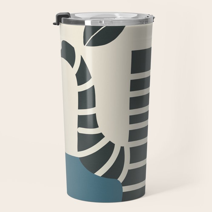 Teapot Garden 1 Travel Mug Gallery Image 3
