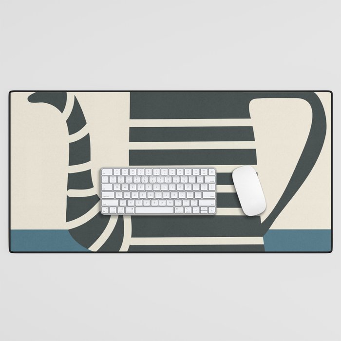 Teapot Garden 1 Desk Mat Gallery Image 1