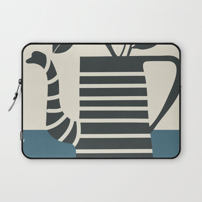Teapot Garden 1 Laptop Sleeve Gallery Image 1