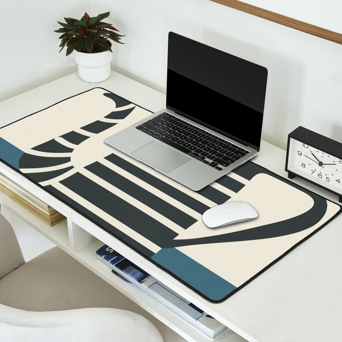 Teapot Garden 1 Desk Mat Gallery Image 2