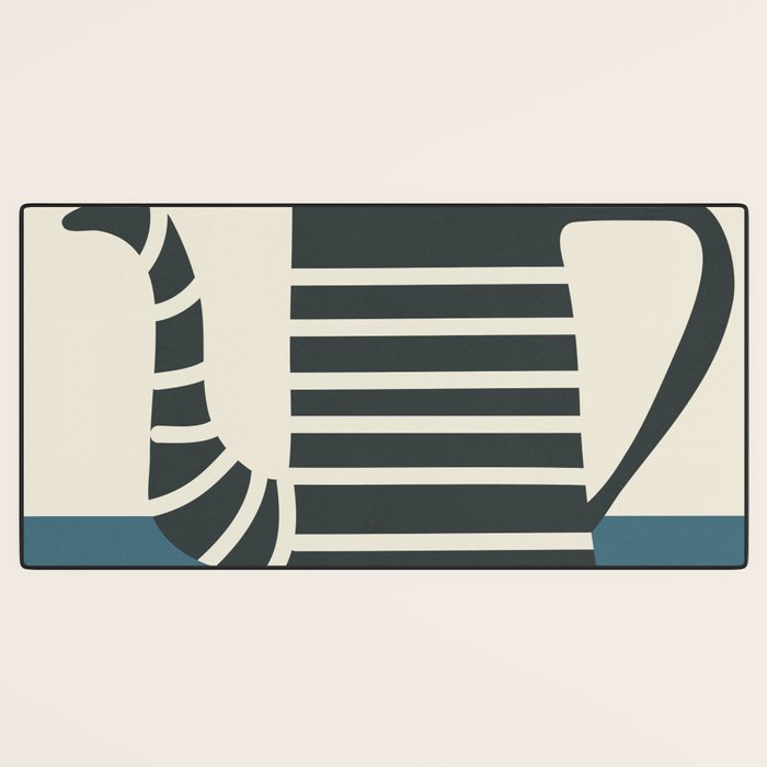 Teapot Garden 1 Desk Mat Gallery Image 3