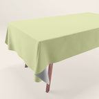 Autumn Pistachio Cream Tablecloth Gallery Image 1