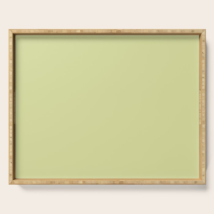 Autumn Pistachio Cream Serving Tray Gallery Image 1