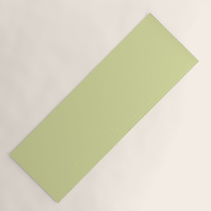 Autumn Pistachio Cream Yoga Mat Gallery Image 1