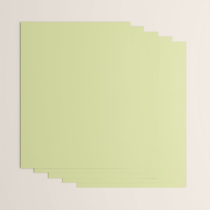 Autumn Pistachio Cream Wrapping Paper Gallery Image 3