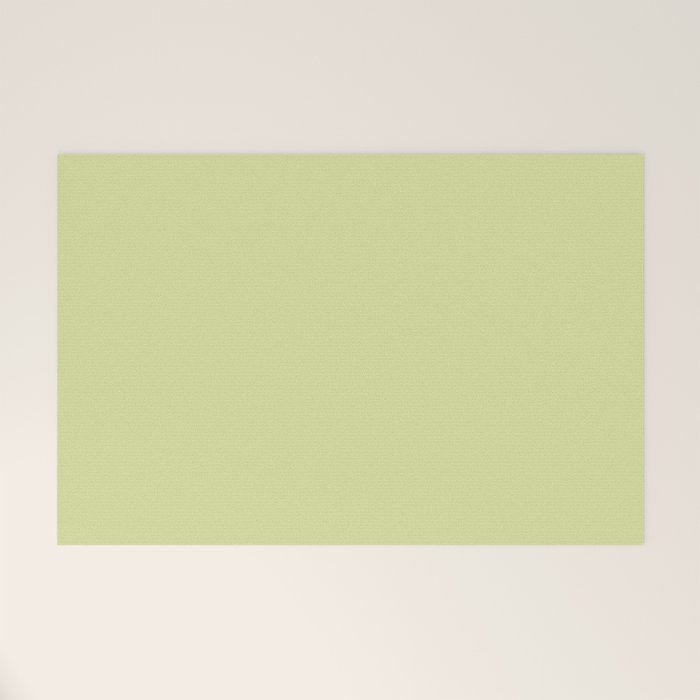 Autumn Pistachio Cream Welcome Mat Gallery Image 1