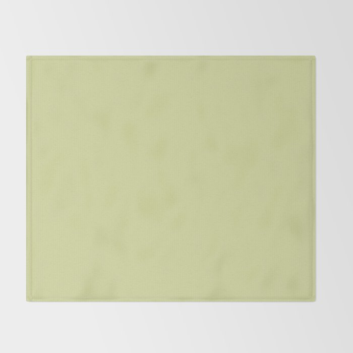 Autumn Pistachio Cream Throw Blanket Gallery Image 2
