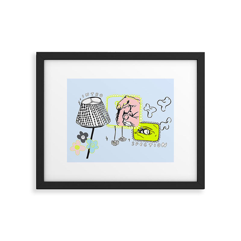introspection Framed Art Print Gallery Image 4