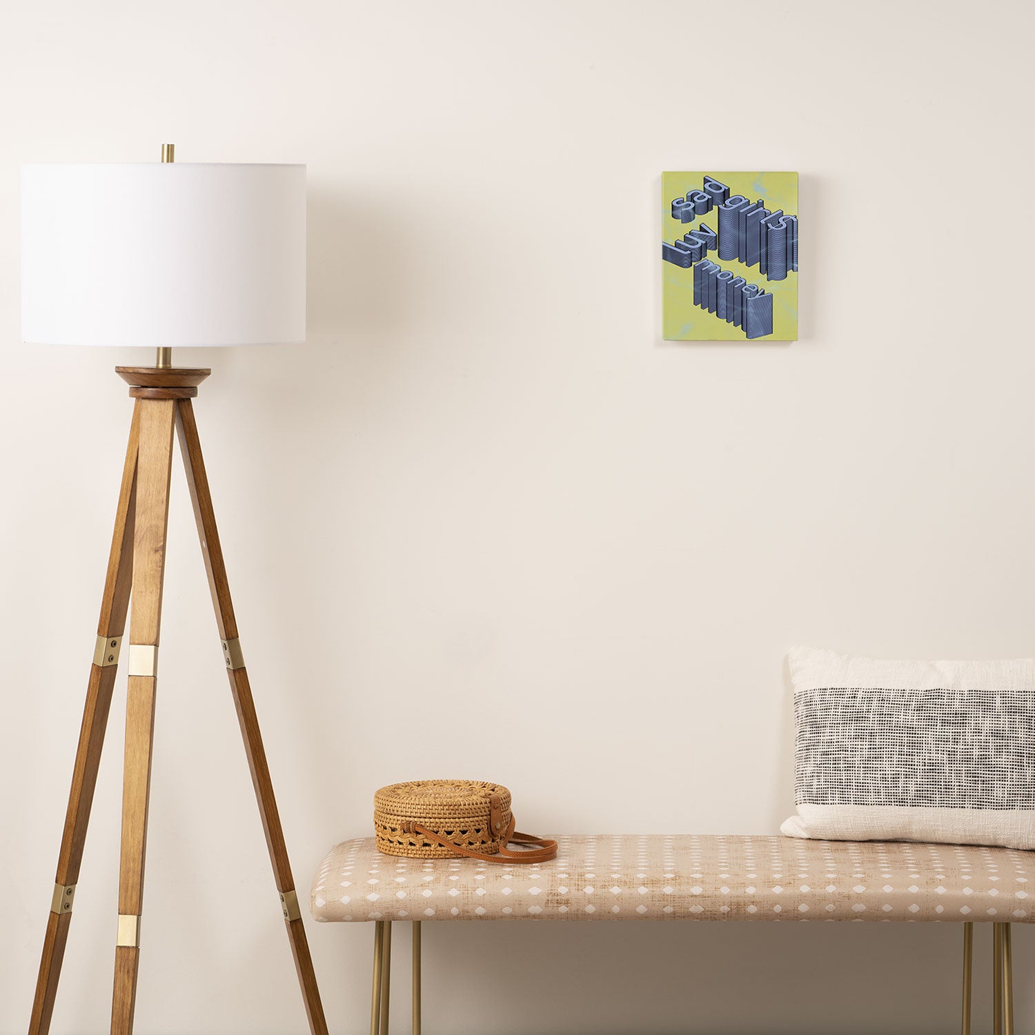 sad girls Canvas Print Gallery Image 2