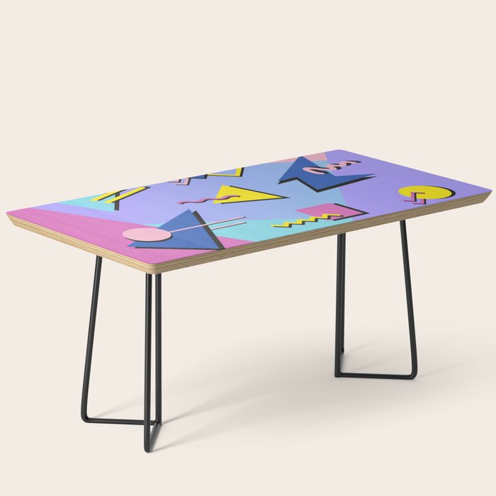 Memphis pattern 99 - 80s / 90s Retro Coffee Table Gallery Image 1