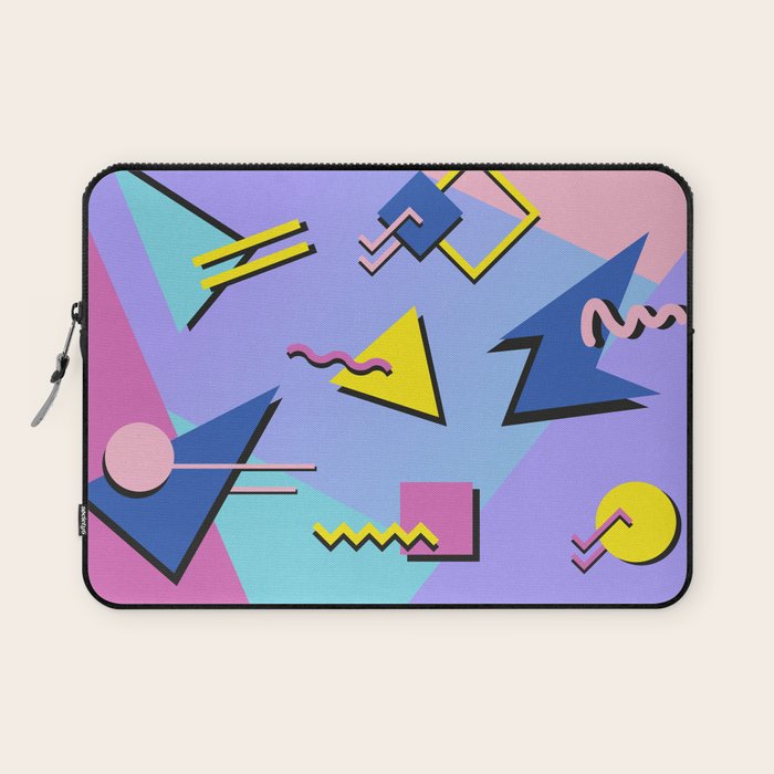 Memphis pattern 99 - 80s / 90s Retro Laptop Sleeve Gallery Image 1