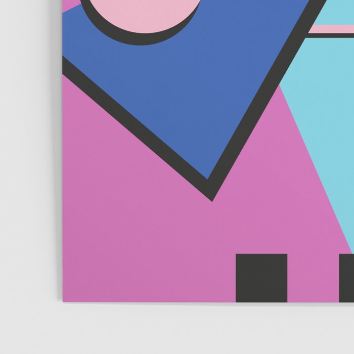 Memphis pattern 99 - 80s / 90s Retro Poster Gallery Image 3