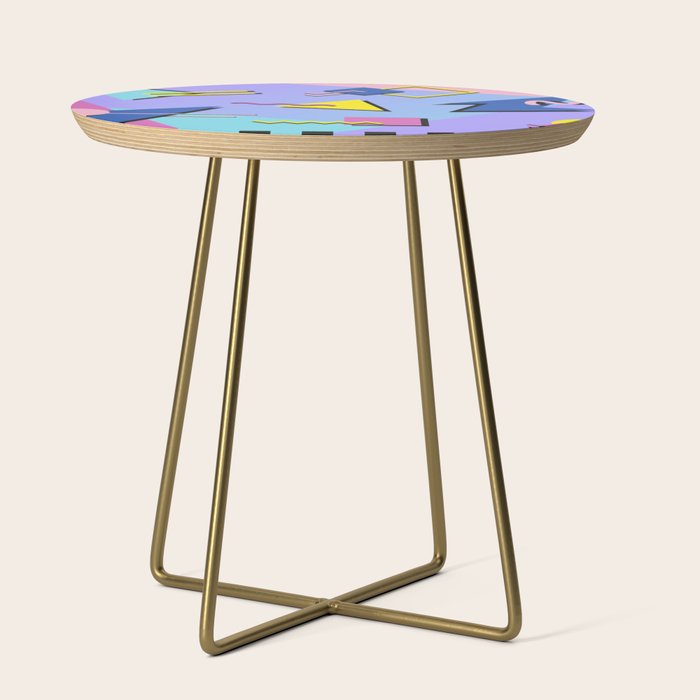 Memphis Pattern 99 - 80s / 90s Retro Side Table