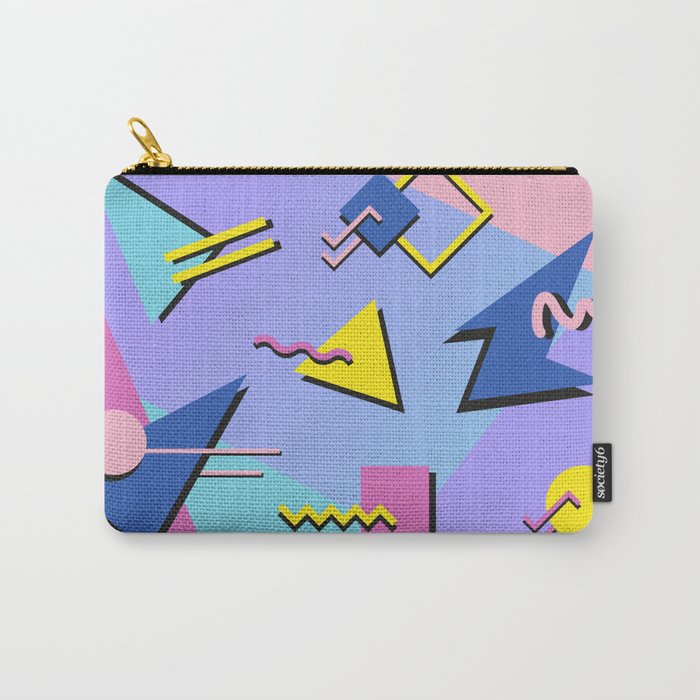 Memphis pattern 99 - 80s / 90s Retro Carry All Pouch Gallery Image 1
