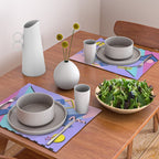 Memphis pattern 99 - 80s / 90s Retro Placemat Gallery Image 2