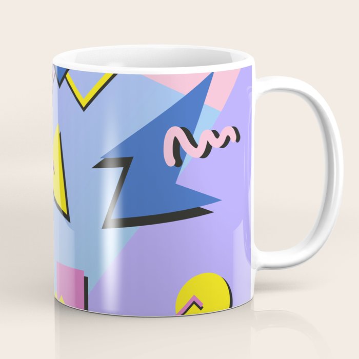 Memphis pattern 99 - 80s / 90s Retro Coffee Mug Gallery Image 1