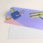 Memphis pattern 99 - 80s / 90s Retro Wrapping Paper Gallery Image 2