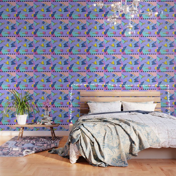 Memphis pattern 99 - 80s / 90s Retro Wallpaper Gallery Image 1