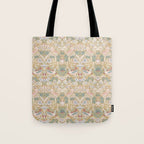 William Morris Strawberry Thief Gold Vintage Pattern Tote Bag Gallery Image 1