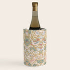 William Morris Strawberry Thief Gold Vintage Pattern Wine Chiller Gallery Image 1