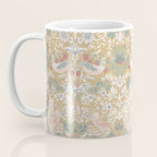 William Morris Strawberry Thief Gold Vintage Pattern Coffee Mug Gallery Image 3