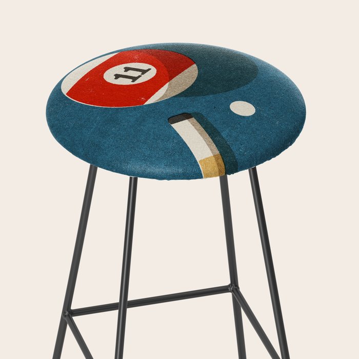 BILLIARDS / Ball 11 Stool Gallery Image 2