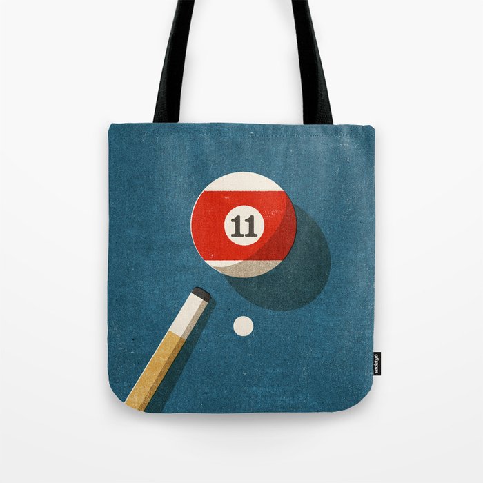 BILLIARDS / Ball 11 Tote Bag Gallery Image 1