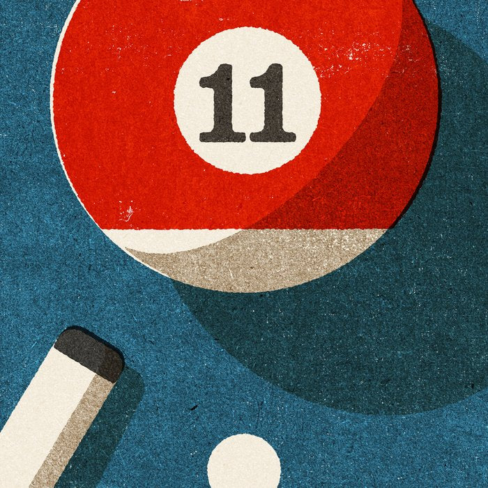 BILLIARDS / Ball 11 Coffee Mug Gallery Image 2