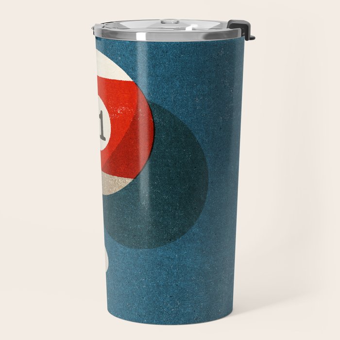 BILLIARDS / Ball 11 Travel Mug Gallery Image 2