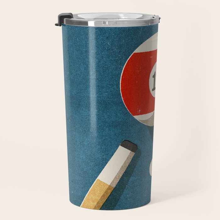 BILLIARDS / Ball 11 Travel Mug Gallery Image 3
