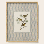 Three Wrens on a Branch Serving Tray Gallery Image 1
