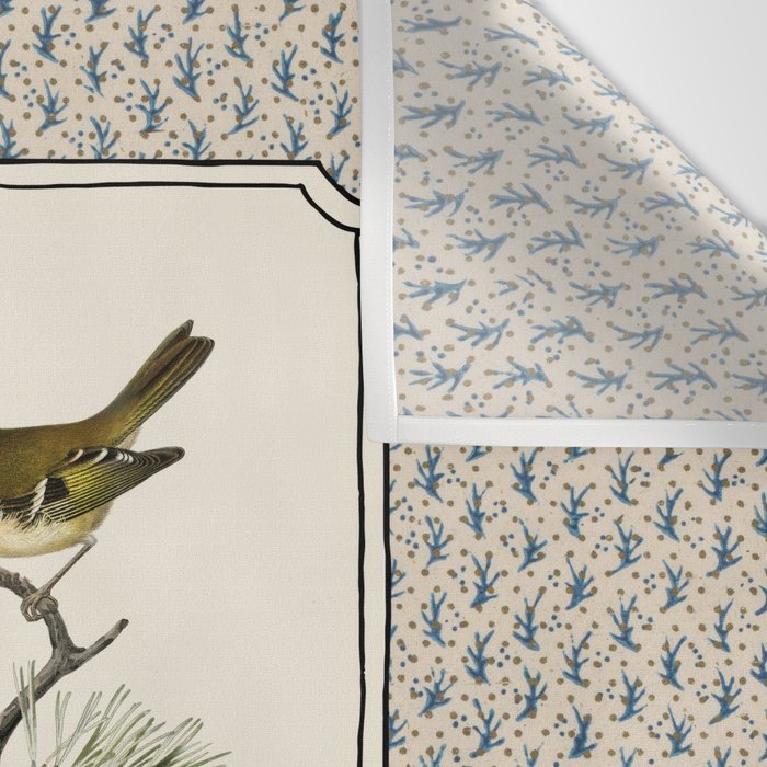 Three Wrens on a Branch Wall Tapestry Gallery Image 3