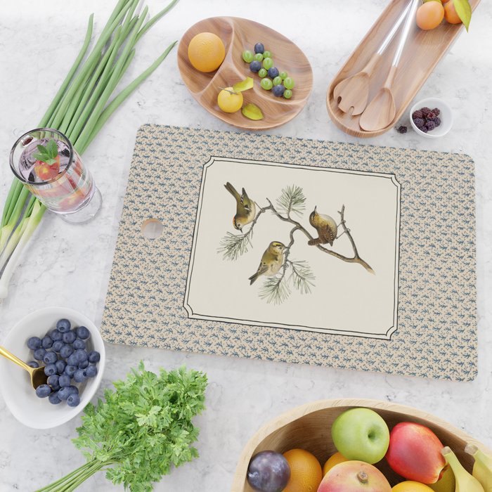 Three Wrens on a Branch Cutting Board Gallery Image 2
