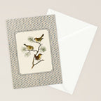 Three Wrens on a Branch Stationery Card Gallery Image 2