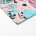MInt Sugar Pinup Doll Pattern Welcome Mat Gallery Image 2