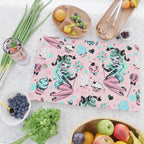MInt Sugar Pinup Doll Pattern Cutting Board Gallery Image 2