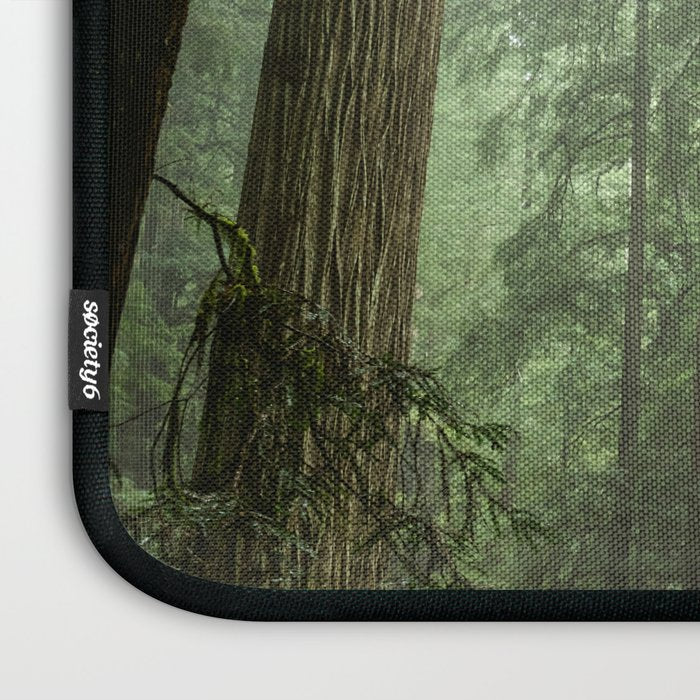 Redwood National Park - Misty Mountain Forest Adventure Laptop Sleeve Gallery Image 3