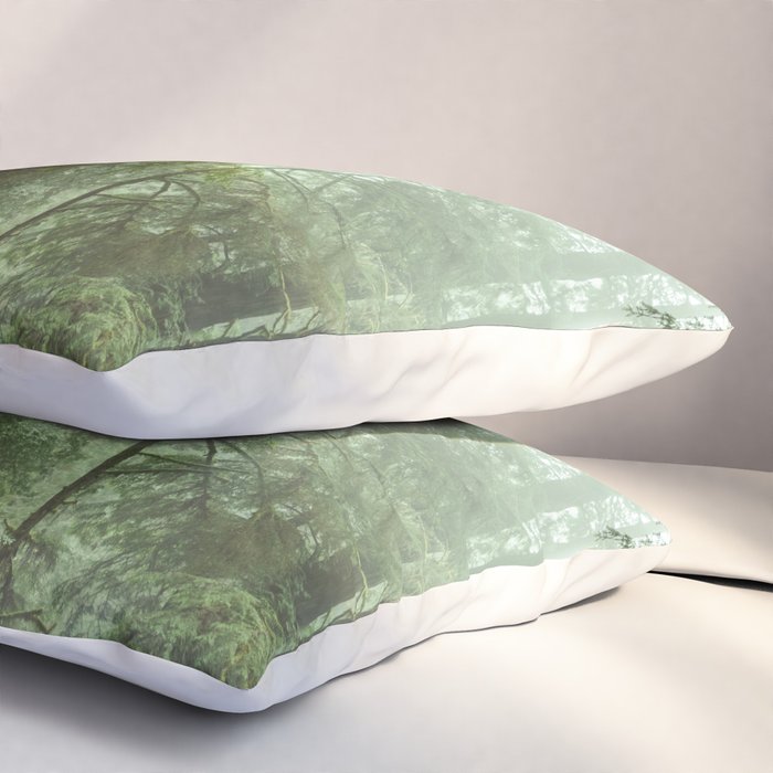 Redwood National Park - Misty Mountain Forest Adventure Pillow Sham Gallery Image 3