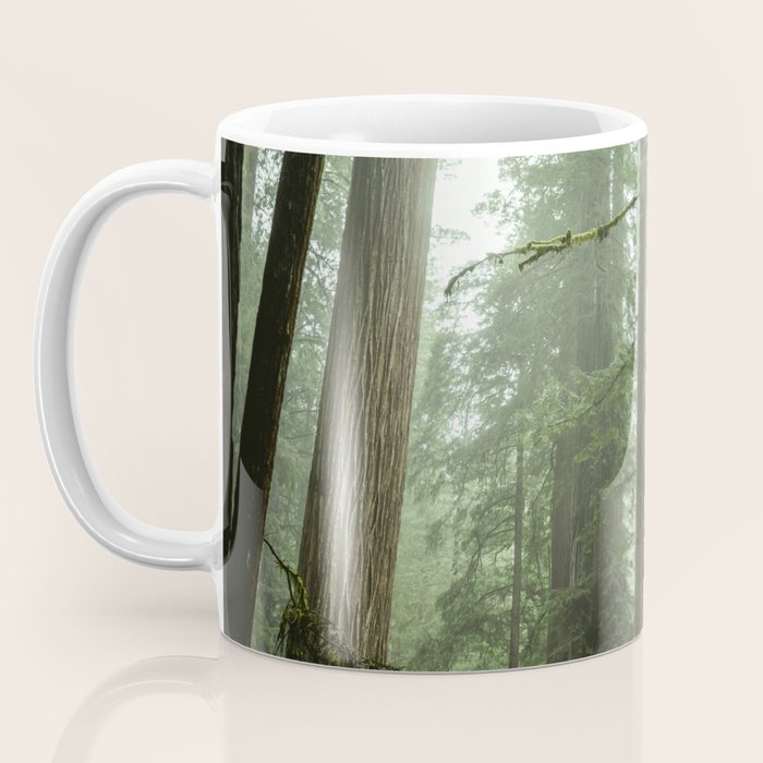 Redwood National Park - Misty Mountain Forest Adventure Coffee Mug Gallery Image 3